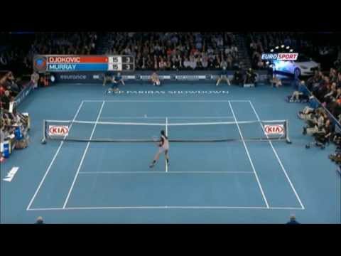 Novak Djokovic vs Andy Murray | Exhibition at Madison Square 【Full HD】