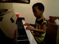 6 year old piano: Cush plays Ako ay Nagtanim