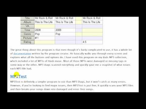 how to repair mp3 files