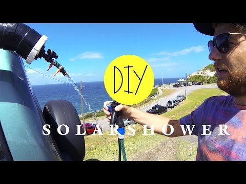 DIY - SOLARDUSCHE/ CAMPINGDUSCHE - DO IT YOURSELF - VAN LIFE