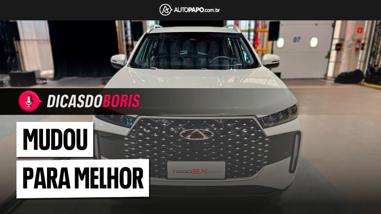 TIGGO 5X DE CARA NOVA E MAIS SEGURO