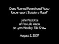 Planned Parenthood Waco Conceals  Statutory   Rape