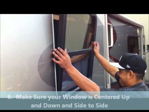 how to measure rv windows