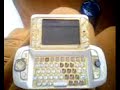 one off gold  sidekick phone