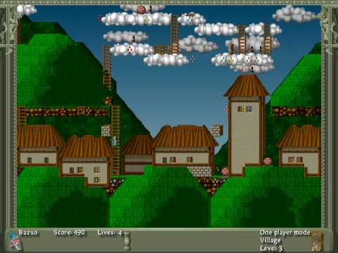 Lurid Land Lland Lode Runner level 4/3