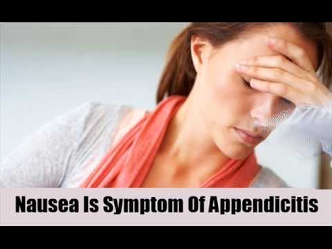 how to relieve appendicitis symptoms