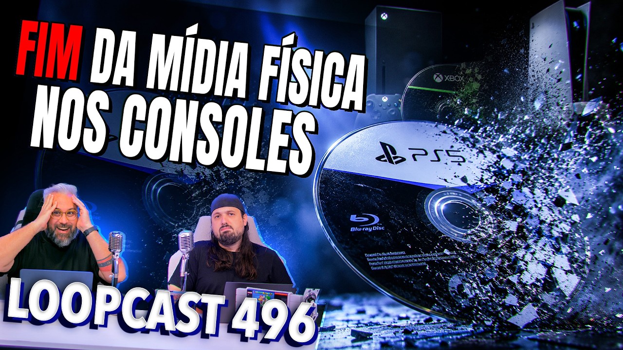 Fim de uma Era: Sony acaba com mídia física no PlayStation! Loopcast 496!