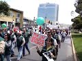 San Antonio, Chile. Marcha paro empleados p�blicos.