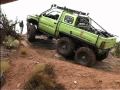 Dodge T-Rex 6x6 Rolls over camera man.