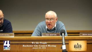 Public Meeting- Rochester City Council