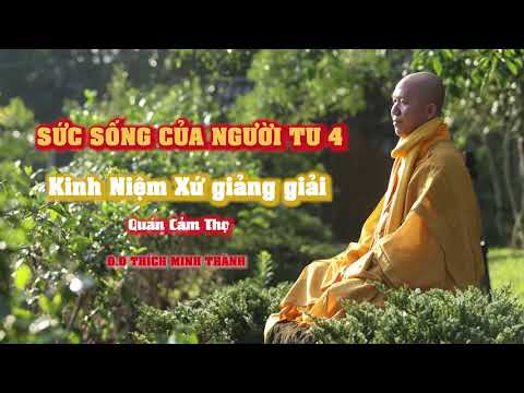 Sức Sống Của Người Tu 4 - Kinh Niệm Xứ Giảng Giải - Quán Cảm Thọ