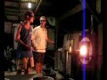 Maho Bay glassblowing