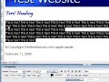 Dreamweaver Tutorial - 4 - Formatting Paragraphs and Lists