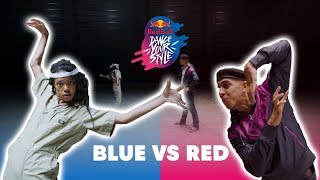 Angyil vs Salah : Blue vs Red – Red Bull Dance Your Style