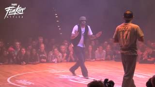 Crazy Kyo vs Nelson – Snipes Funkin’ Stylez 2014 Popping Semifinals