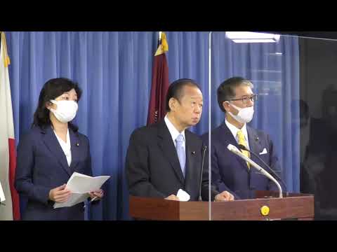 【役員連絡会後】二階俊博 幹事長(2021.6.8)