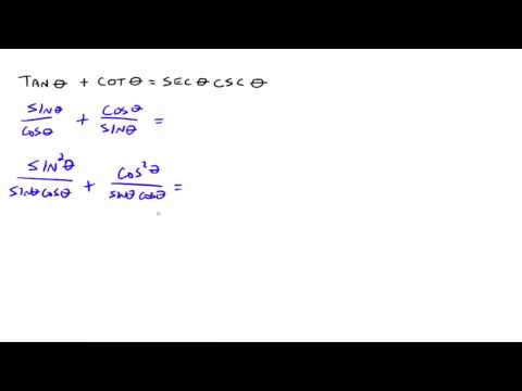 how to prove identities easily