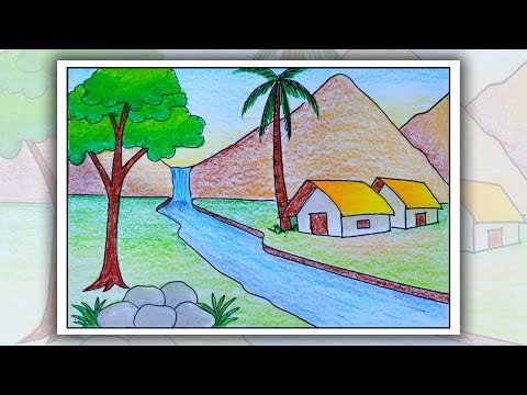 Featured image of post Village Scenery Drawing For Kids / You can edit any of drawings via our online image editor before downloading.