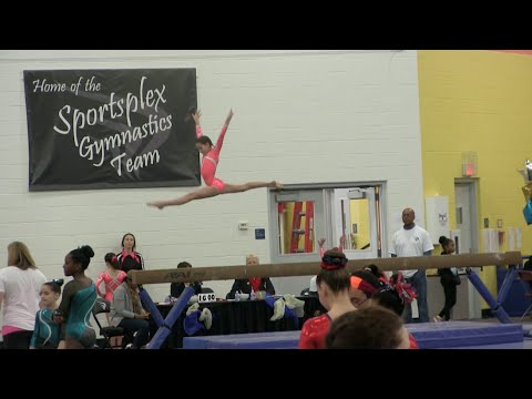 Annie the Gymnast | Level 7 Gymnastics Meet 5 | Acroanna