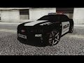 Chevrolet Camaro Police for GTA San Andreas video 1