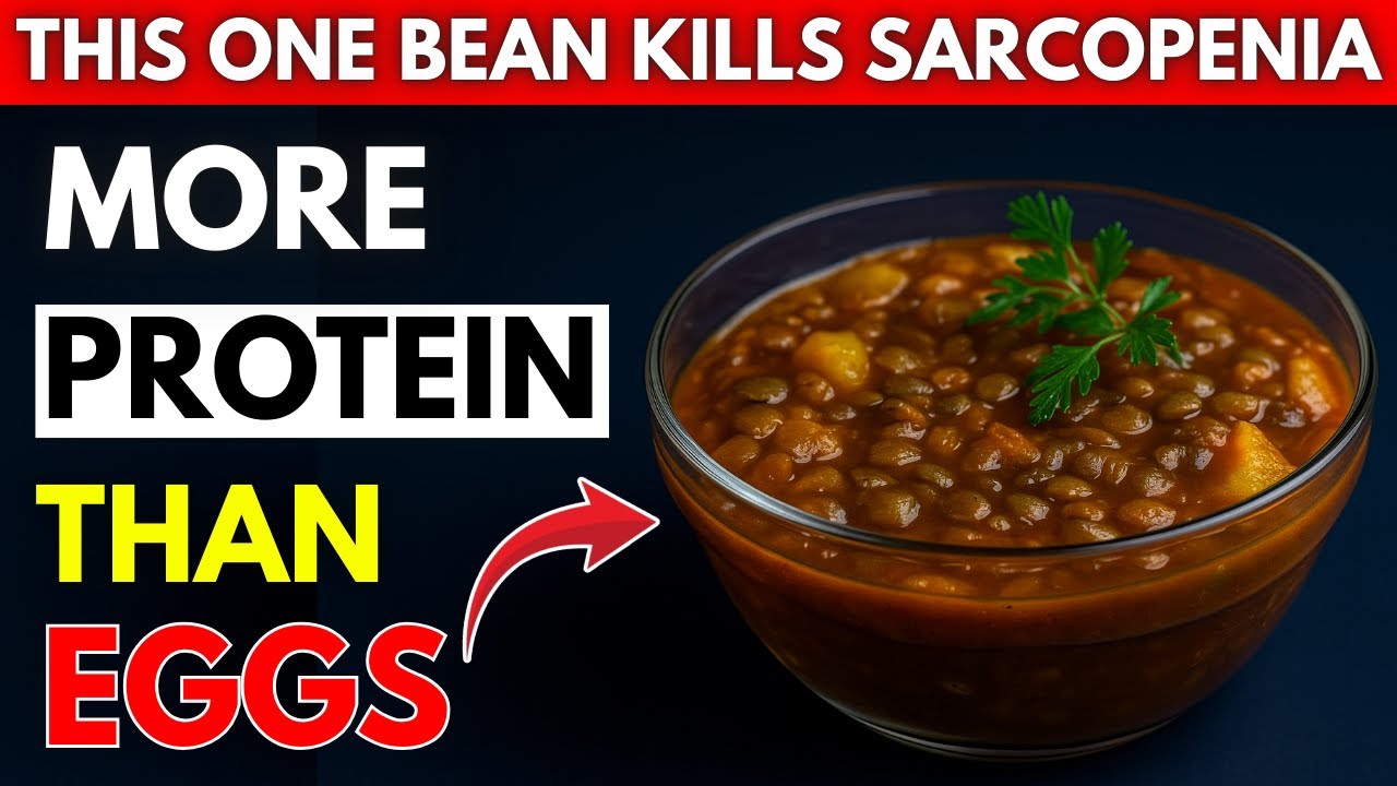 Stronger After 60: The Best Bean for Muscle Gains (Better Than Eggs?) | Senior Health Tips
