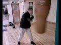 Musab on heavybag