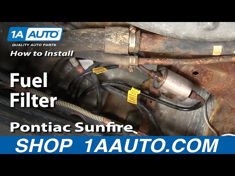 How To Install Replace Fuel Filter Cavalier Sunfire 95-05 1AAuto.com