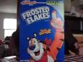 LYRICS When I wake up in the morning I never feel like a loser/ Because I know I've got Frosted Flakes in my future/ That guy tony is one cool dude/ What other tiger you know can sell breakfast food?/ I pour a bowl put the milk on top/ And it's so so good that I just can't stop/ Then I go 