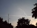 August Chemtrails Addlestone Surrey August Chemtrails Addlestone Surrey