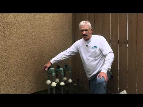 how to fix irrigation system leak