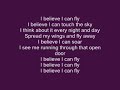 I Believe I Can Fly