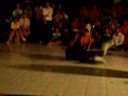Brothers dancing