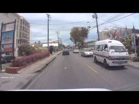 Driving in Barbados - South Coast Run
