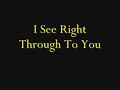 Dj Encore - I See Through To You [ Lyrics]