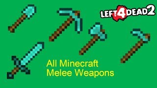 Minecraft Melee Weapons