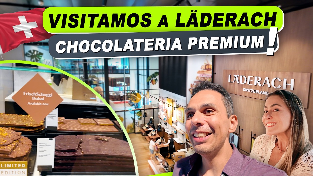 Conhecemos a Läderach, a melhor Chocolateria da Suíça! E seguimos de Trem para Paris! #macmasi