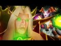 this trailer of world of warcraft: the burning crusade shows off the black temple in all its dark glory. the black temple is the main theme of the upcoming 2.1.0 update to world of warcraft: the burning crusade.