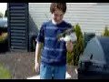 max licks a shoe