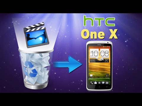 how to recover deleted video from htc one x