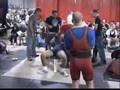 Nasty benchpress accident - nice spotting