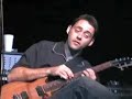 here is a one camera angle shot of his performance at fbi rocks in houston. rhett told me to post whatever i wanted of his set. he's a nice guy and amazing guitarist. you'll notice in the clip he apolgizes for what he thinks are mistakes! buy his albums! i had my camera mic set wrong so it picked up behind noise.