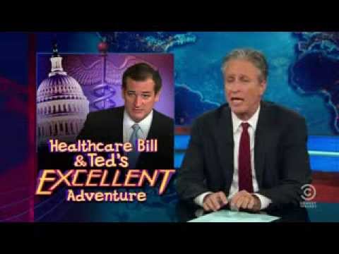 Jon Stewart - The Daily Show with Jon Stewart 2013 09 25 Ted Cruz Obamacare.