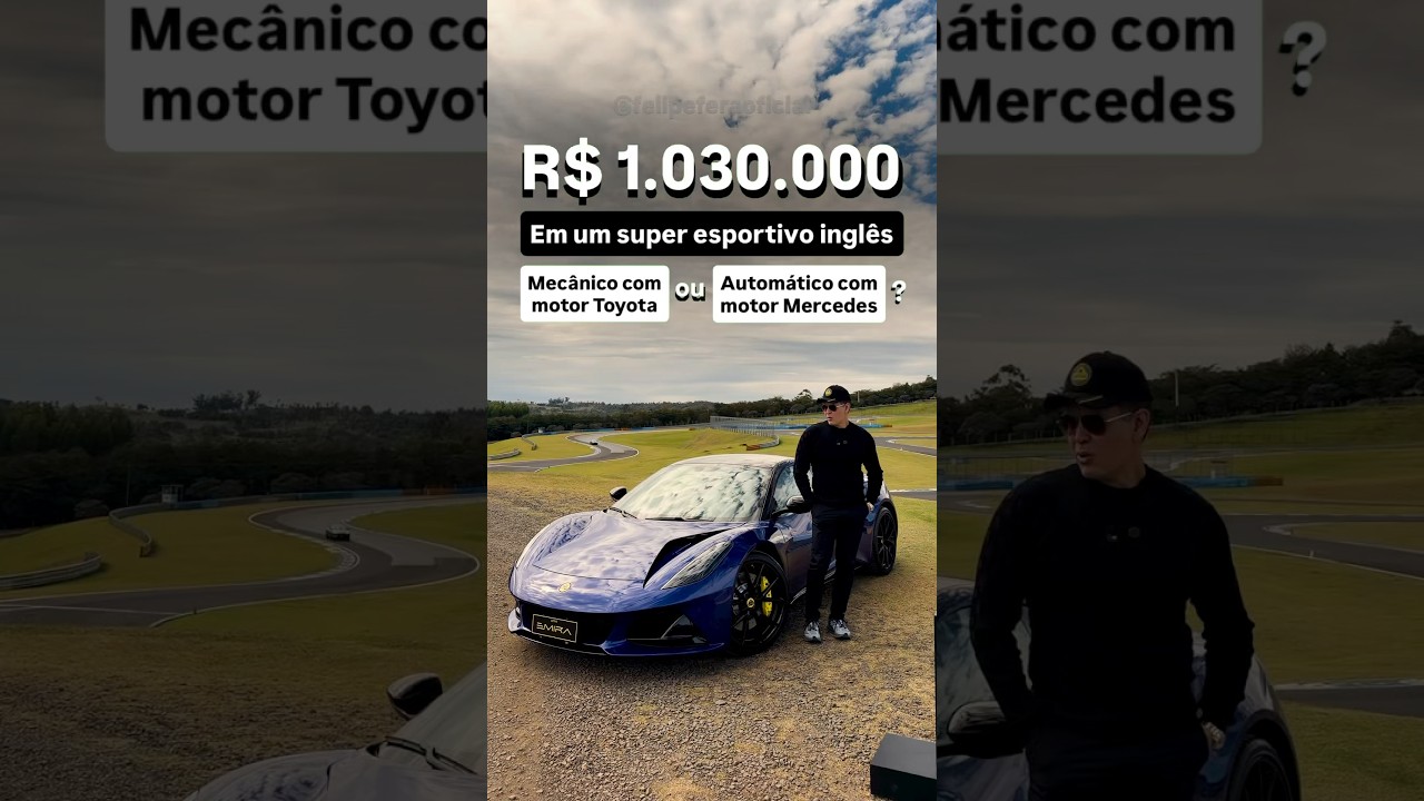 R$ 1.030.000 em um super esportivo inglês