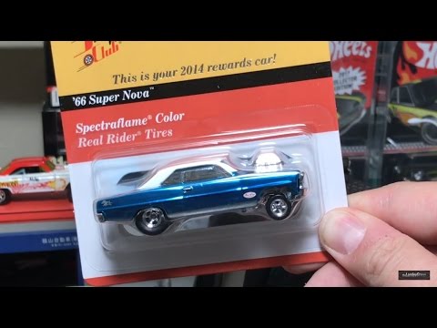 The Hot Wheels 2014 Rewards '66 Super Nova waited for the perfect