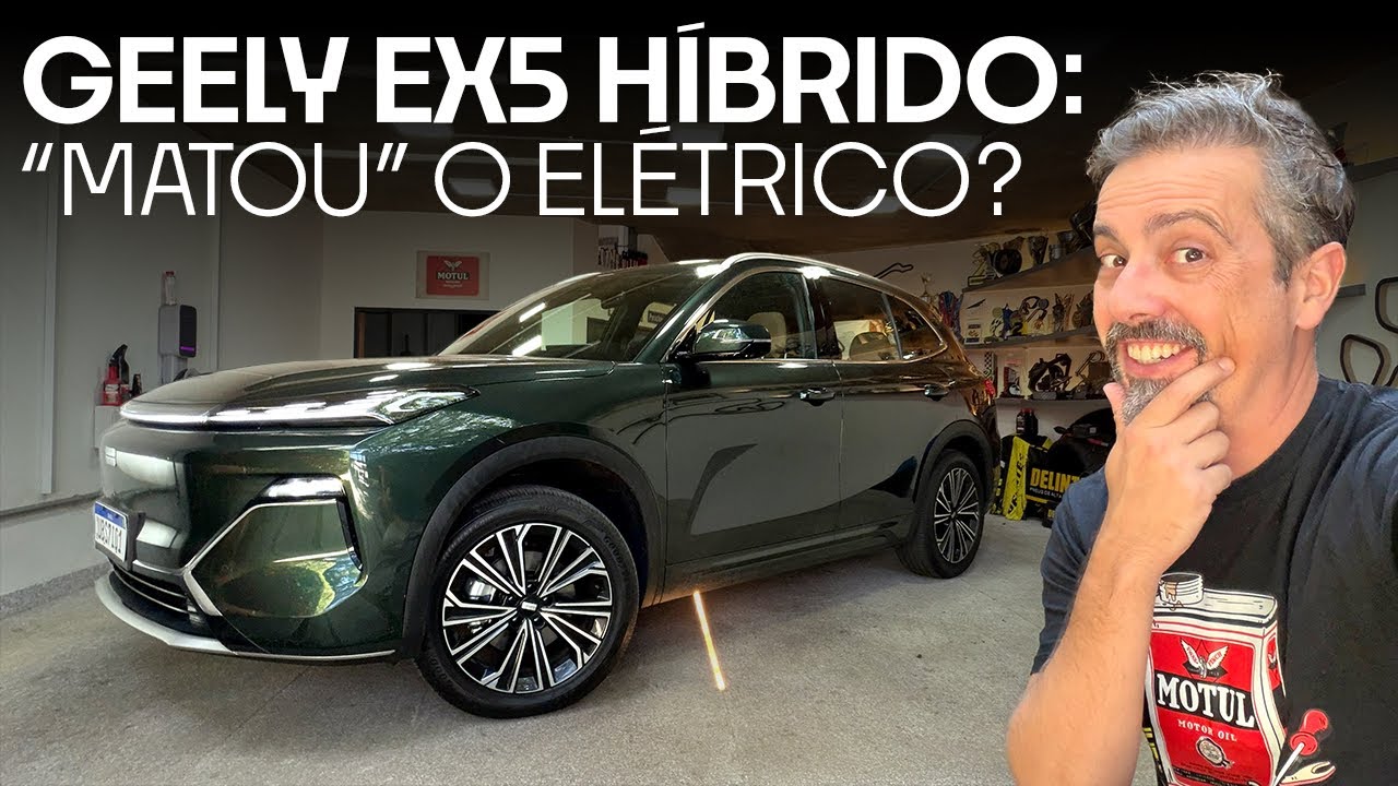 Geely EX5 híbrido é TÃO BOM que pode MINGUAR as vendas do elétrico