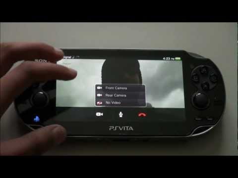 how to text chat on skype for ps vita