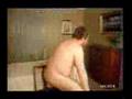 Naked man meets his inlaws..lol.lol..