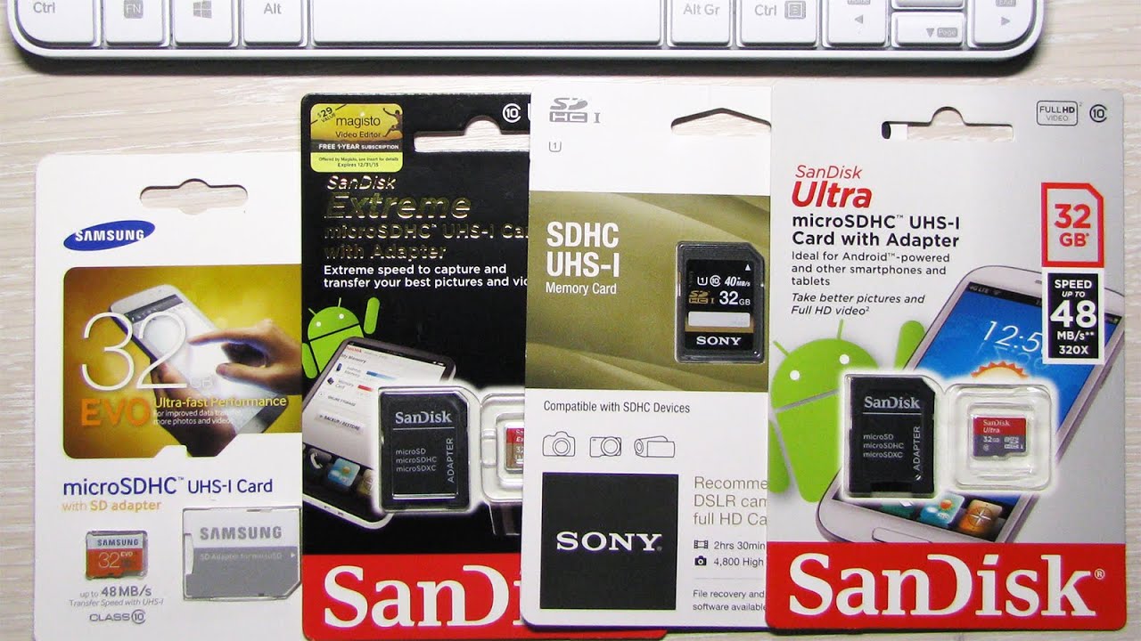 Карты памяти microSD, стандарт UHS, как правильно выбрать.