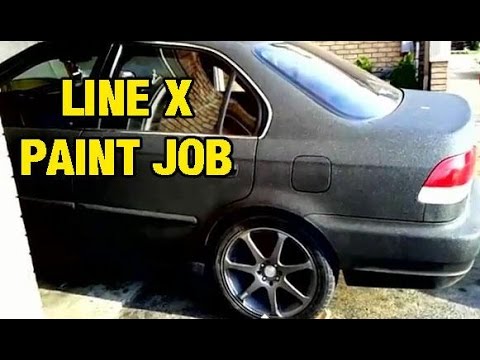 how to remove paint from line-x