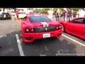 21 Ferrari 360 Challenge Stradales:  World Record Malibu meet!
